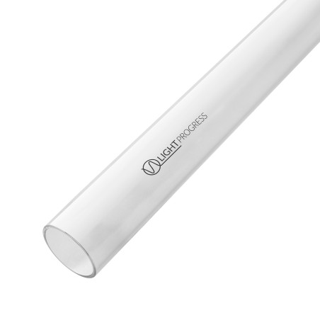 Q 25-600-C-P-OR - Quarzo chiuso - Diametro 25 - L 603 mm con UVLON e O-Ring