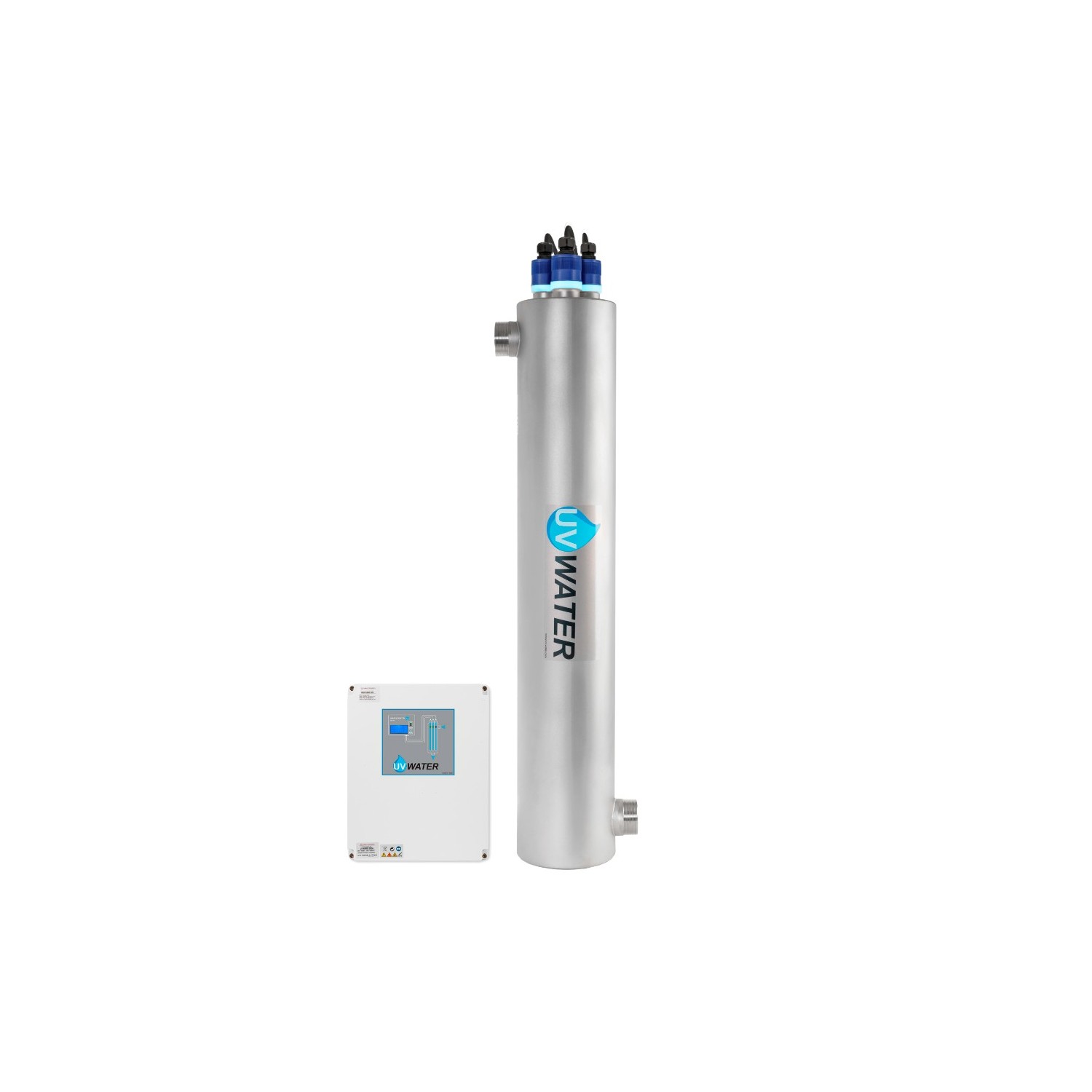 Debatterizzatore Acqua a raggi UV-C - UV-WATER-4/90H - Portata trattata 24.000 l/h