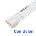 Multi-pack (1+1 units) GHP-60WH  - Lampada germicida 60W- 2G11 -(415 mm)-LP + P-UVLON