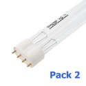 Multi-pack (2 units) GHP-35WH  - Germicidal Lamps 35W - 2G11 -(220 mm)-LP