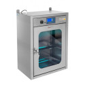 Tabletop or Wall Cabinet for UV-C Disinfection of Knives