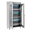 Cabinet for UV-C Disinfection of Knives