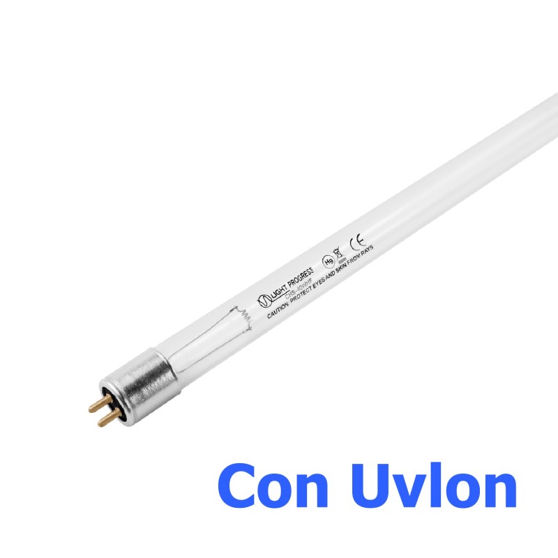 Confezione Multipla (1 + 1 pezzi) CHS-40WHF - Lampada germicida 40W-HF G5 -(T5 x 437 mm)-LP + UVLON