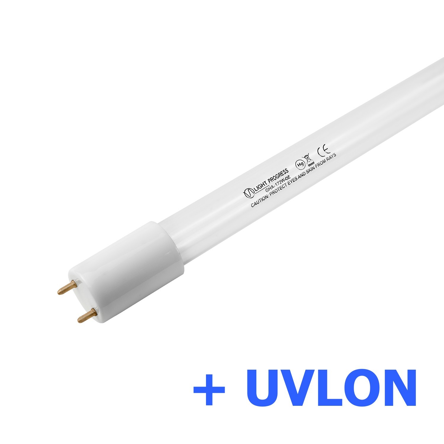 Multi-Pack (1+1 units) GHA-172W-Oz - Germicidal/OZONE Lamp 172W - G13 (T6 x 843 mm) - AMALGAM-OZONE-LP + P-UVLON