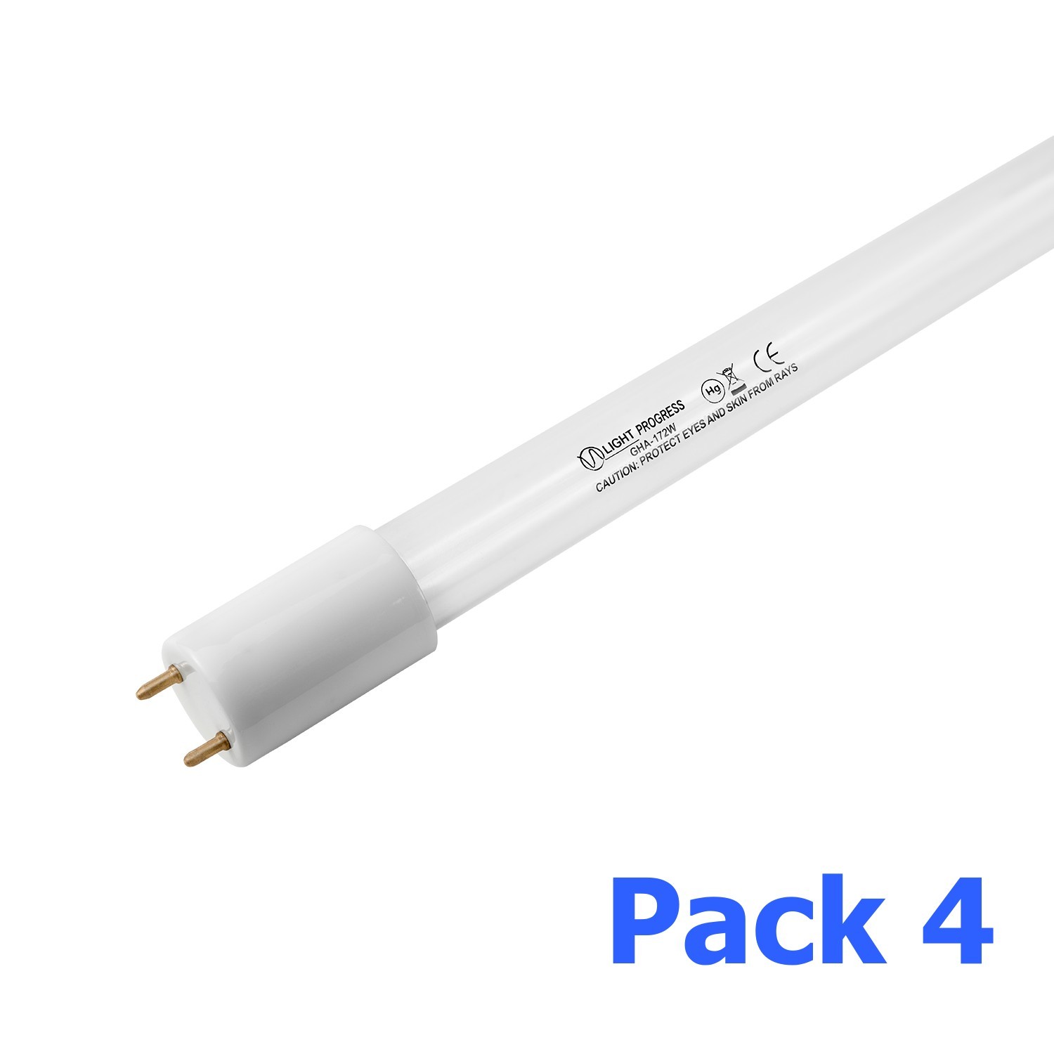 Multi-pack (4 units) GHA-172W  - Germicidal Lamps AMALGAMA 172W- G13 (T6 x 843 mm) - AMALGAMA-LP