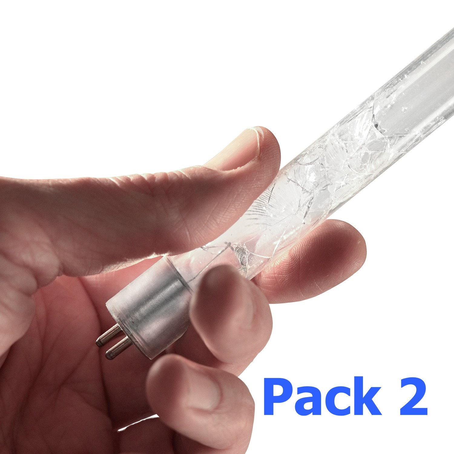 Multi-pack (2 units) P-UVLON - Protective Sleeve for Germicidal Lamp