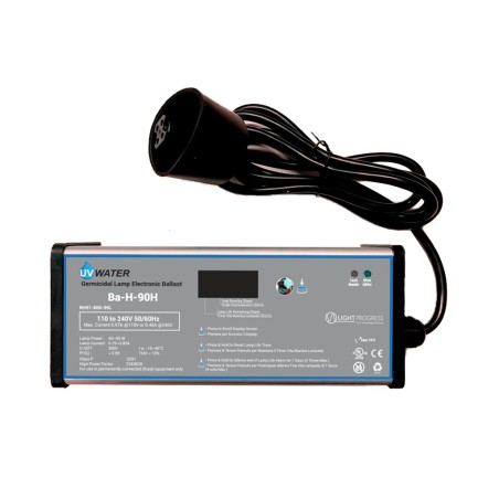 Ba-H-90H - Supply Box with Hour Counter & Alarm for UV-WATER