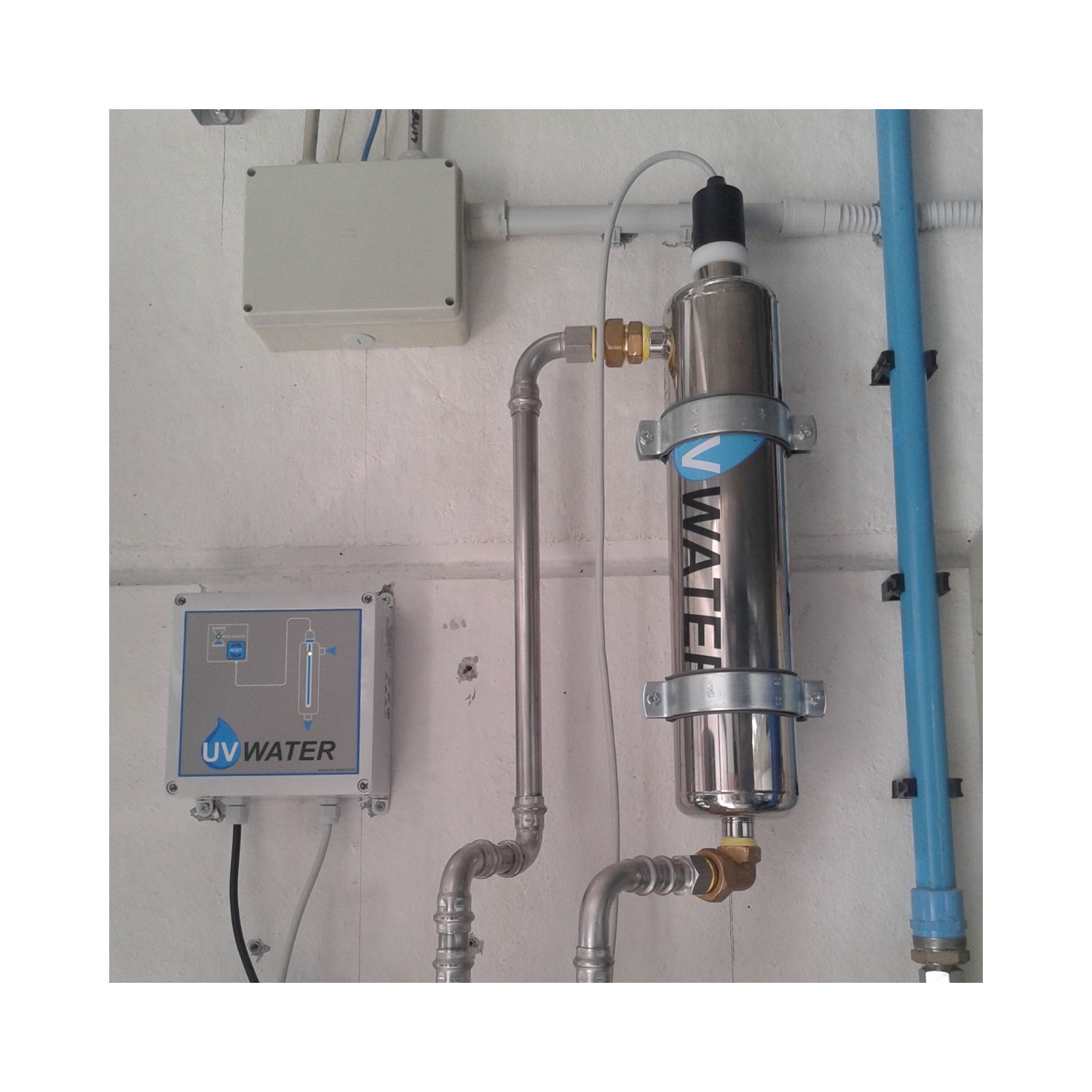 Debatterizzatore Acqua a raggi UV-C - UV-WATER-42-Ba - Portata trattata 3.800 l/h