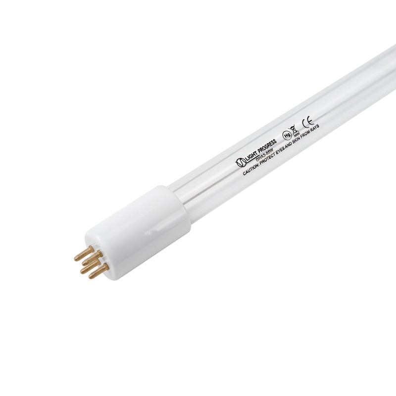 GHA3-65W-P - Lampada germicida AMALGAMA   65W- 4pin  (T6 x 357 mm)+ protezione UVLON- AMALGAMALP