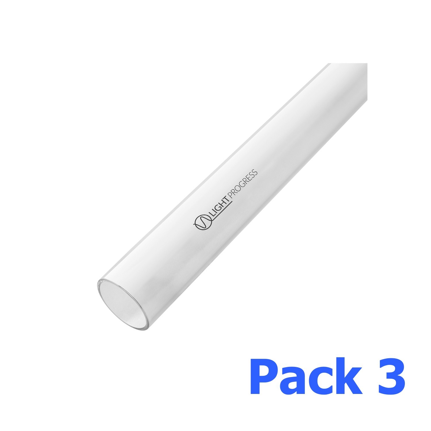 Multi-pack (3 units) Q 25-913-C - Closed Quartz - Diameter 25 - L 913 mm
