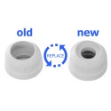 Multi-Pack (2 units) GHIERA-B-16 - Nut for Lamp Holder, D16 mm, T5, (IP67)
