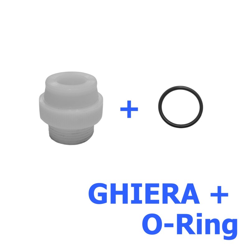 Kit ricambio – ghiera e O’ring per UV-WATER