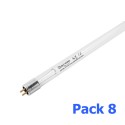 Confezione Multipla (8 Pezzi) CHS-40WHF-P - Lampada germicida 40W-HF G5 -(T5 x 437 mm)-LP con UVLON